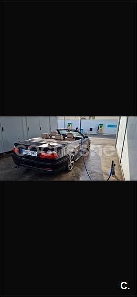 Negro Usado 2002 BMW 320 Cabriolet Descapotable | 4200 € (Buen precio) - Imagen 1/4