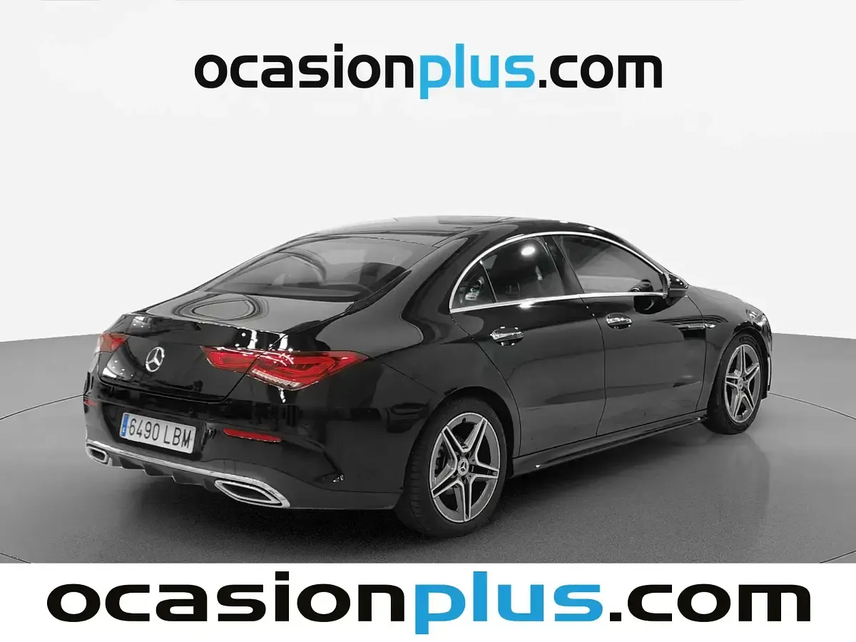 Usado Mercedes CLA180 136 CV (100 kW) 2019 Negro Coupe