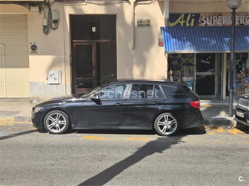 Negro Usado 2016 BMW 320 Efficient Dynamics Familiar | 15.500 € (Precio justo) - Imagen 1/4