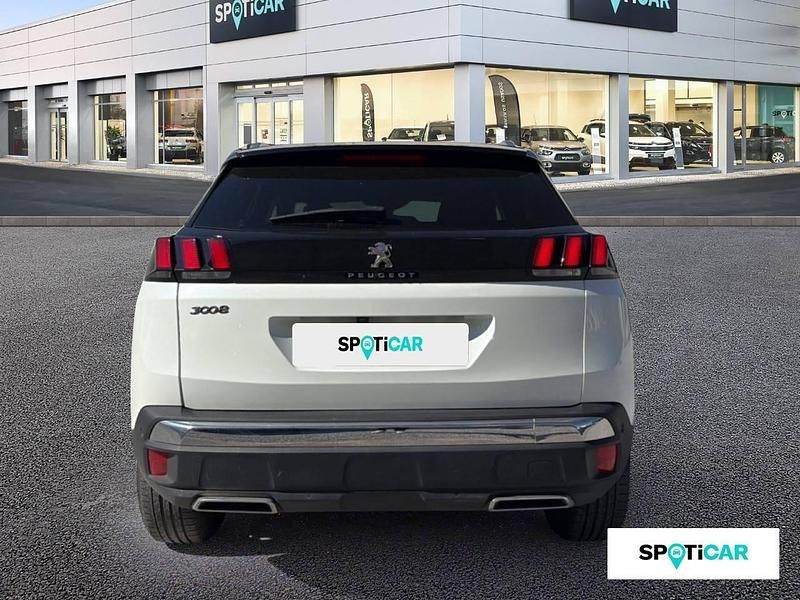 Usado Peugeot 3008 GT-line 130 CV (95 kW) 2019 Blanco SUV