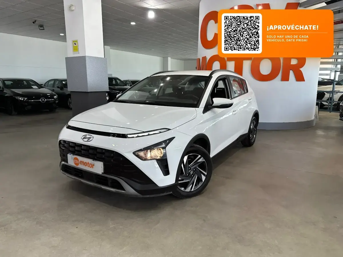 Usado Hyundai Bayon 84 CV (61 kW) 2023 Blanco SUV