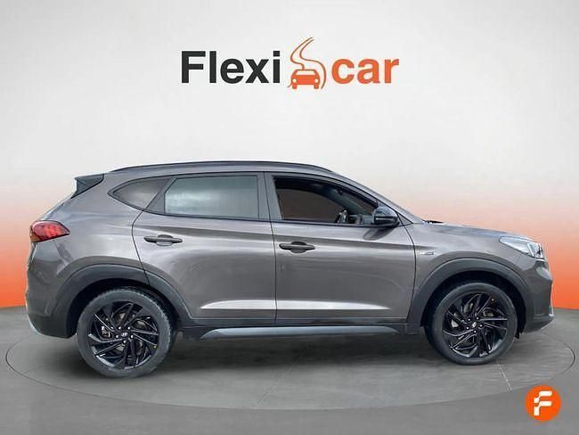 Usado Hyundai Tucson N Line 136 CV (100 kW) 2020 Gris SUV