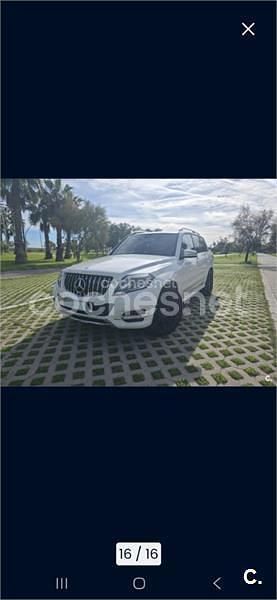 Usado Mercedes GLK200 143 CV (105 kW) 2014 Blanco SUV