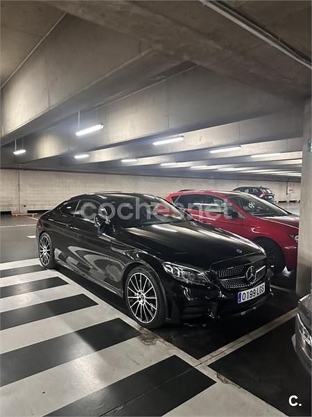 Negro Usado 2018 Mercedes C300 Coupe | 31.900 € (Un poco caro) - Imagen 1/4