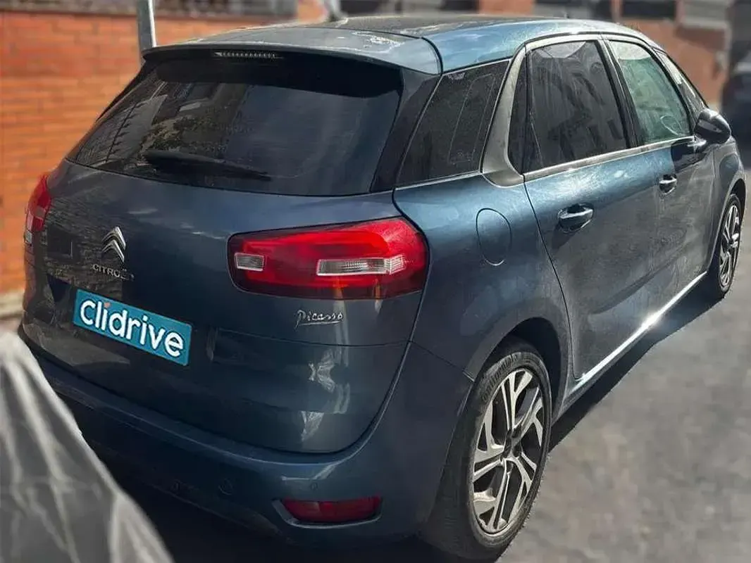 Usado Citroën C4 Feel 120 CV (88 kW) 2016 Azul Monovolumen
