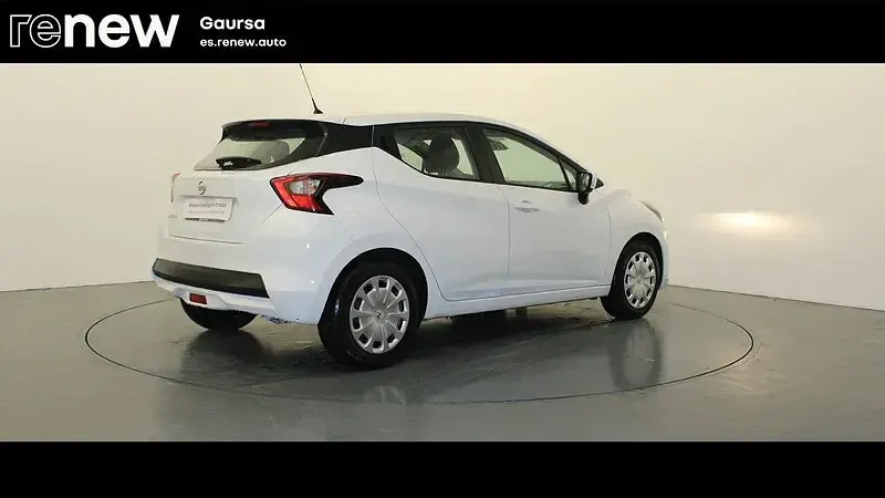 Käytetty Nissan Micra Acenta 92 HP (67 kW) 2023 Valkoinen Viistoperä