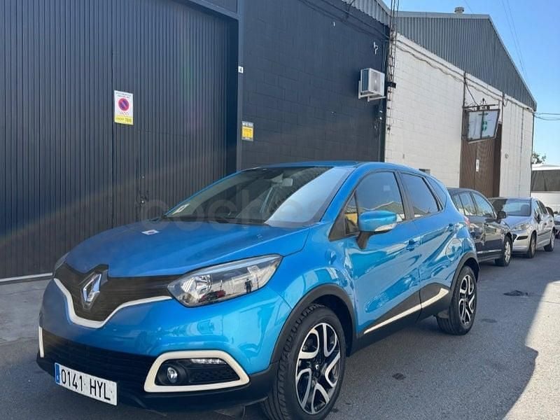 Usado Renault Captur 90 CV (66 kW) 2014 Azul SUV