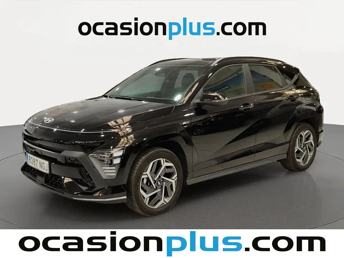Usado Hyundai Kona N Line 139 CV (102 kW) 2025 Negro SUV