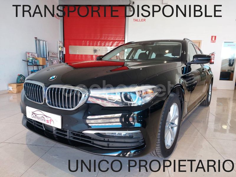 Usado BMW 520 190 CV (139 kW) 2018 Negro Familiar