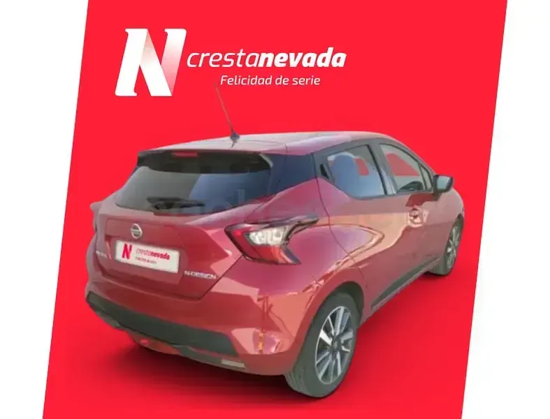 Usado Nissan Micra 92 CV (67 kW) 2021 Rojo Utilitario