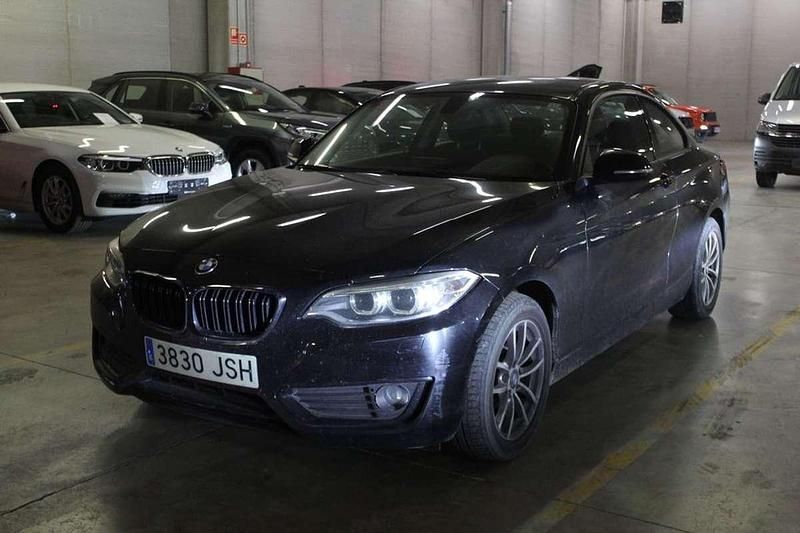Usado BMW 218 220 CV (161 kW) 2016 Negro Coupe