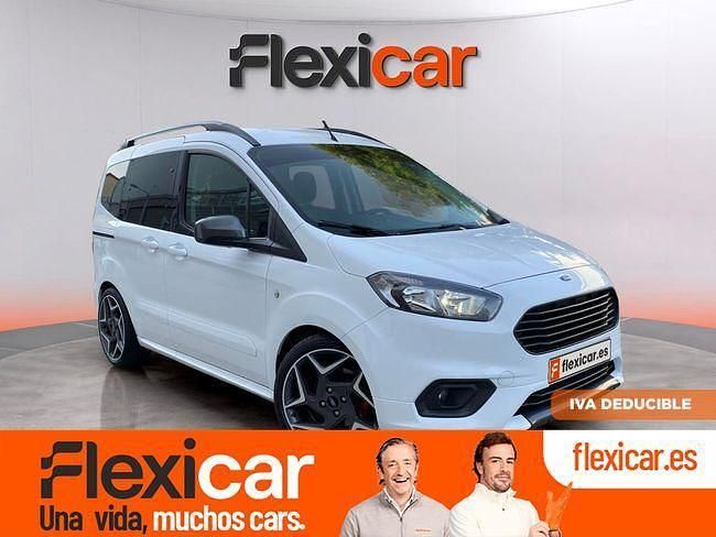 Blanco Usado 2020 Ford Tourneo Courier Titanium Monovolumen | 13.140 € (Precio justo) - Imagen 1/4