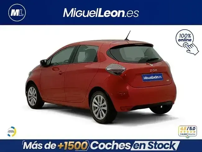 Usado Renault Zoe Intens 78 kW (107 CV) 2020 Rojo Utilitario