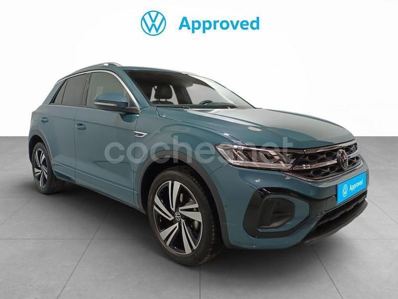 Azul Usado 2023 VW T-Roc R-line SUV | 28.390 € (Un poco caro) - Imagen 1/4