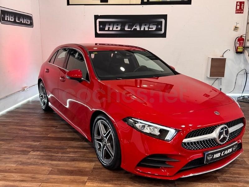 Usado Mercedes A180 116 CV (85 kW) 2018 Rojo Berlina