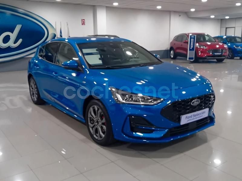 Usado Ford Focus ST-Line 125 CV (91 kW) 2022 Azul Berlina