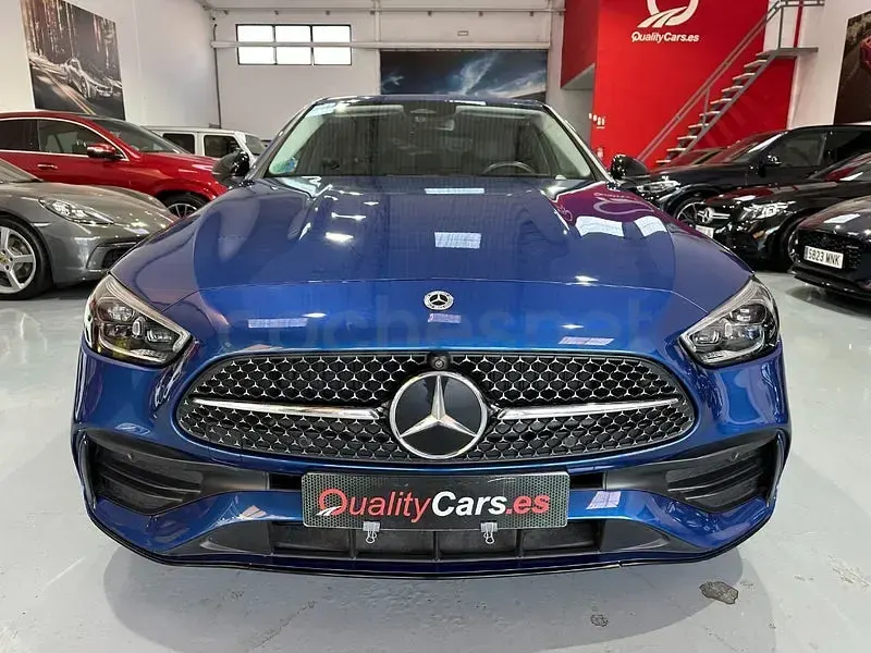 Usado Mercedes C220 200 CV (147 kW) 2023 Azul Berlina
