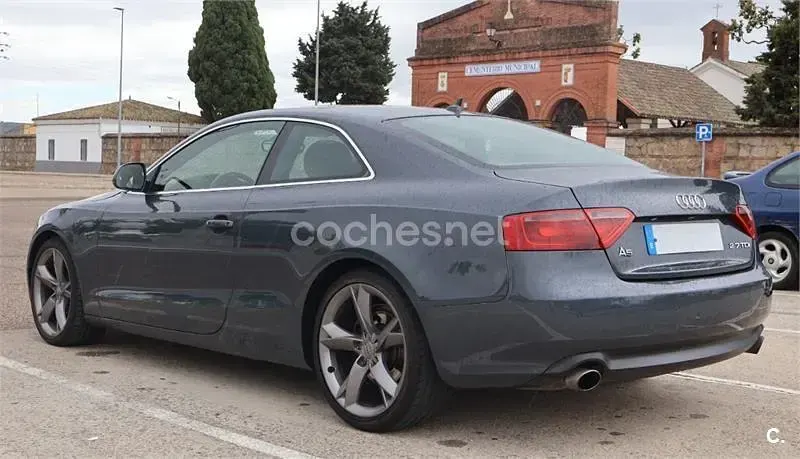 Usado Audi A5 190 CV (139 kW) 2008 Gris / plata Coupe