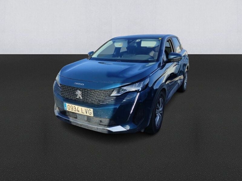Azul Usado 2021 Peugeot 3008 Active Monovolumen | 16.900 € (Precio justo) - Imagen 1/4