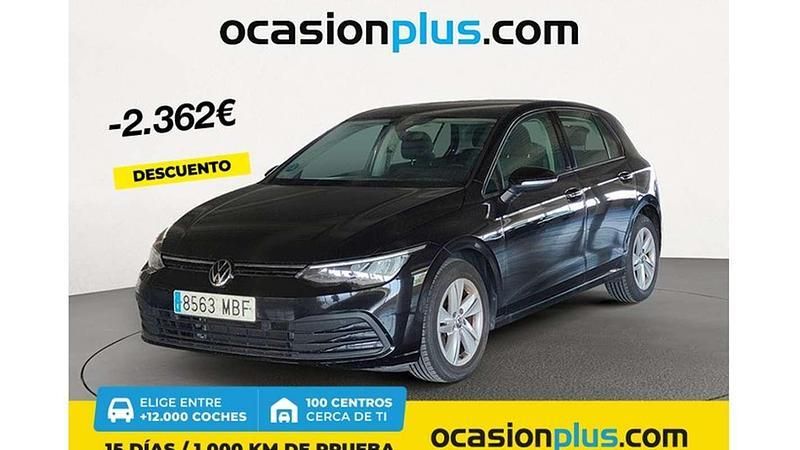 Negro Usado 2022 VW Golf VIII Life Utilitario | 19.991 € (Buen precio) - Imagen 1/4
