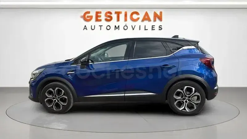 Usado Renault Captur Zen 130 CV (95 kW) 2021 Azul SUV