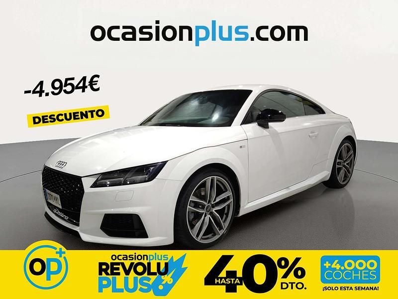 Usado Audi TT S-Line 180 CV (132 kW) 2018 Blanco Coupe
