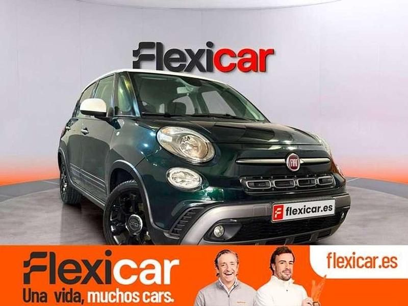 Usado Fiat 500L Connect 95 CV (69 kW) 2021 Verde Monovolumen