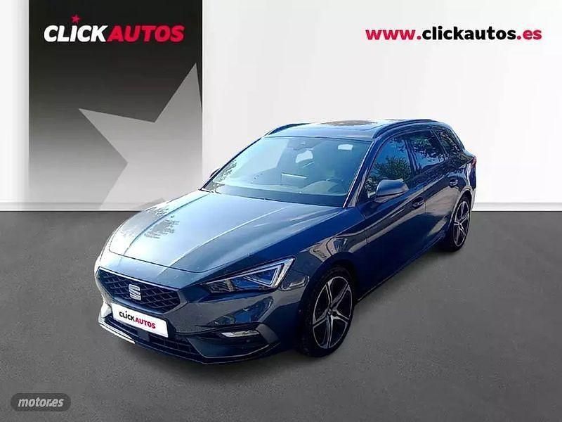 Usado Seat Leon FR 116 CV (85 kW) 2025 Gris / plata Familiar