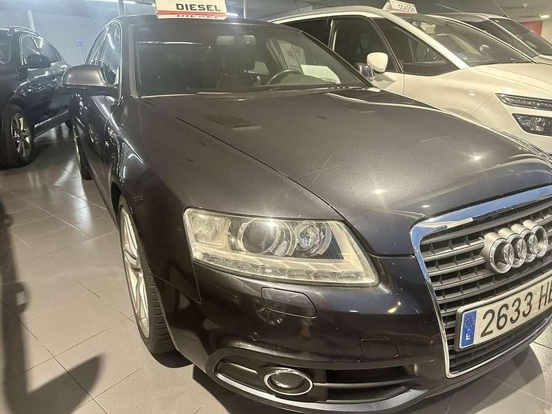 Usado Audi A6 177 CV (130 kW) 2011 Negro Berlina