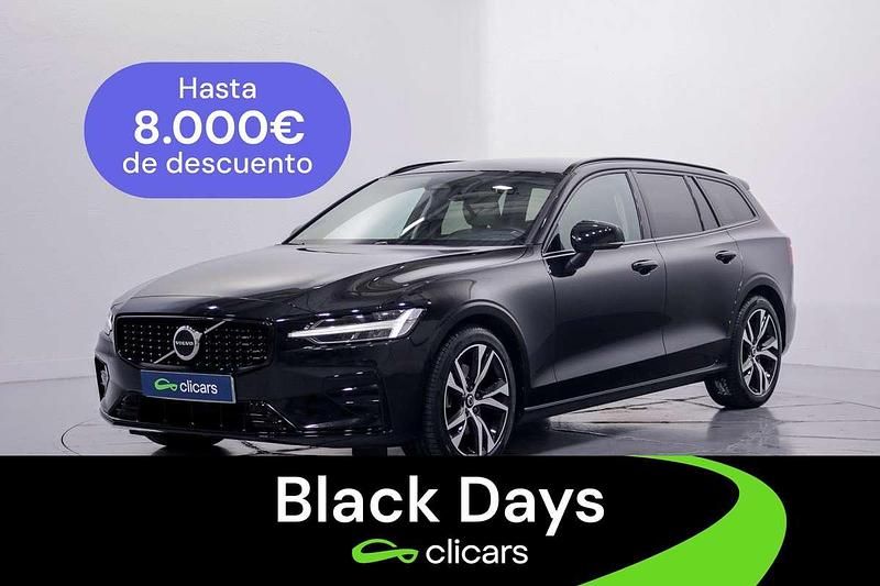 Negro Usado 2023 Volvo V60 Plus Familiar | 33.790 € (Precio justo) - Imagen 1/4
