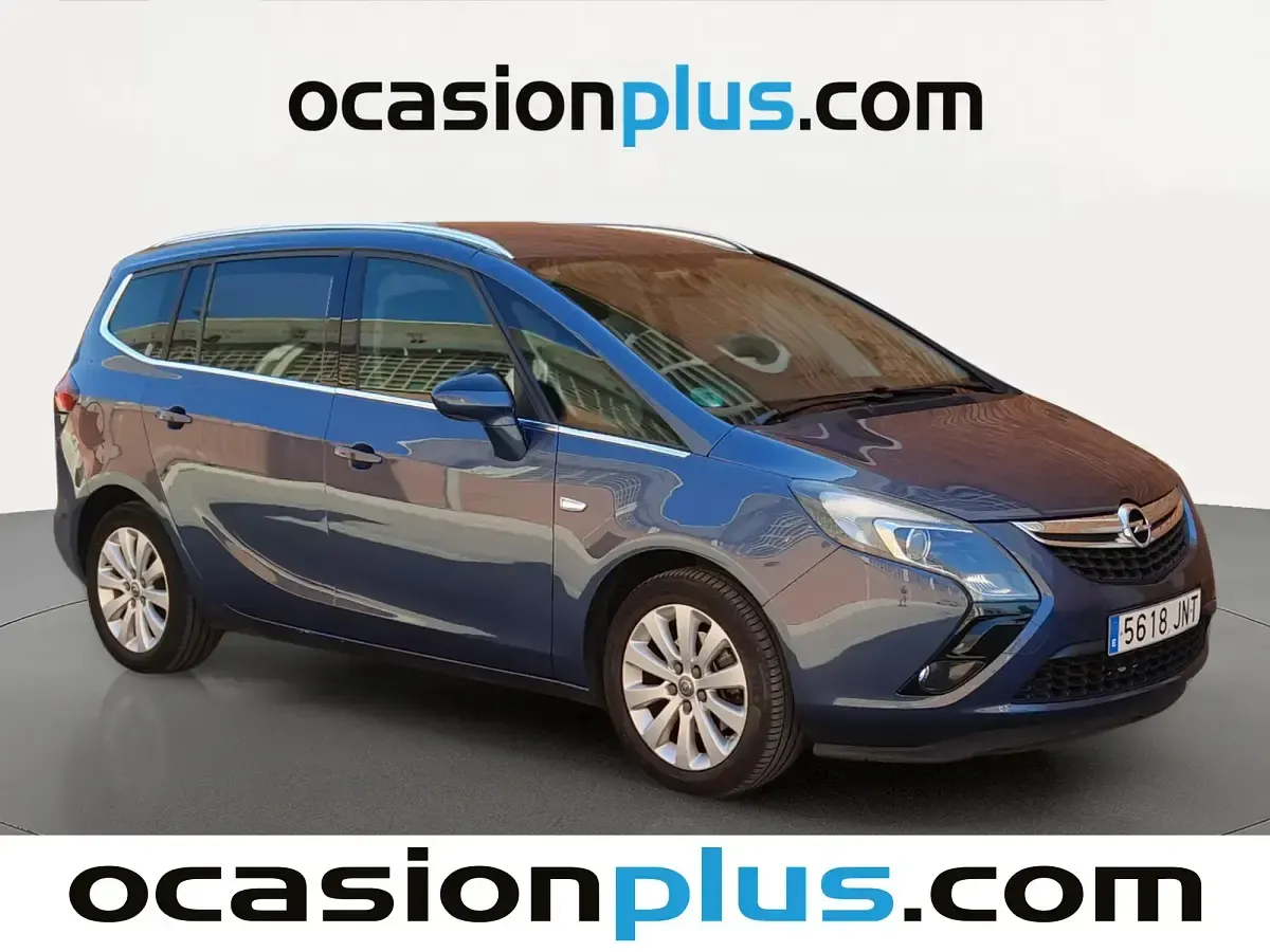 Usado Opel Zafira Excellence 140 CV (102 kW) 2016 Azul Monovolumen