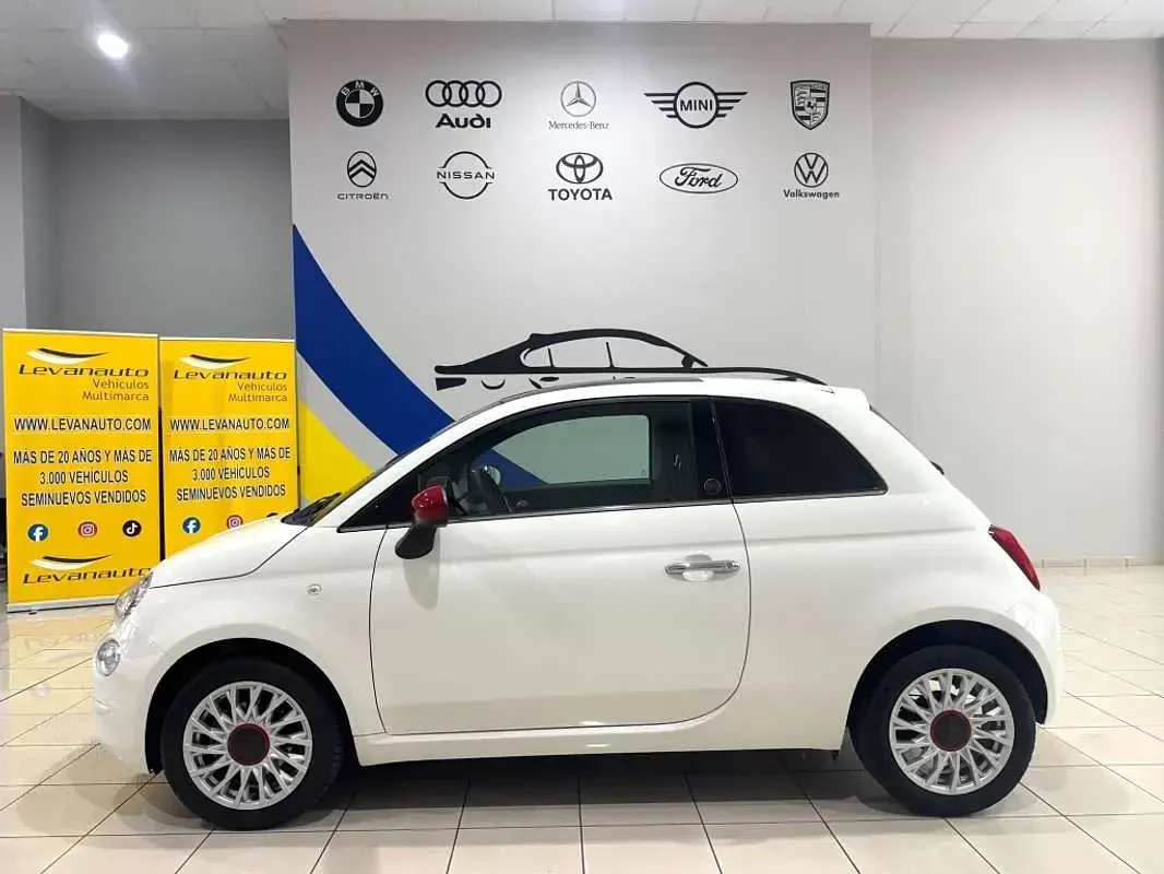Usado Fiat 500 Red 71 CV (52 kW) 2022 Blanco Utilitario