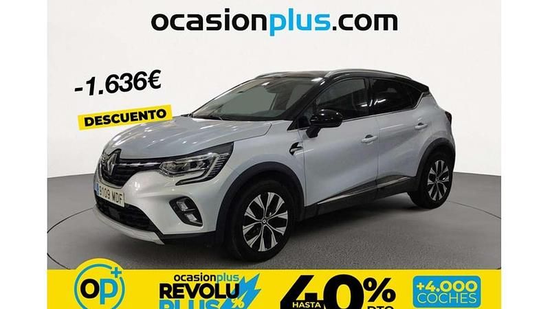 Usado Renault Captur Techno 91 HP (66 kW) 2023 Cinzento SUV