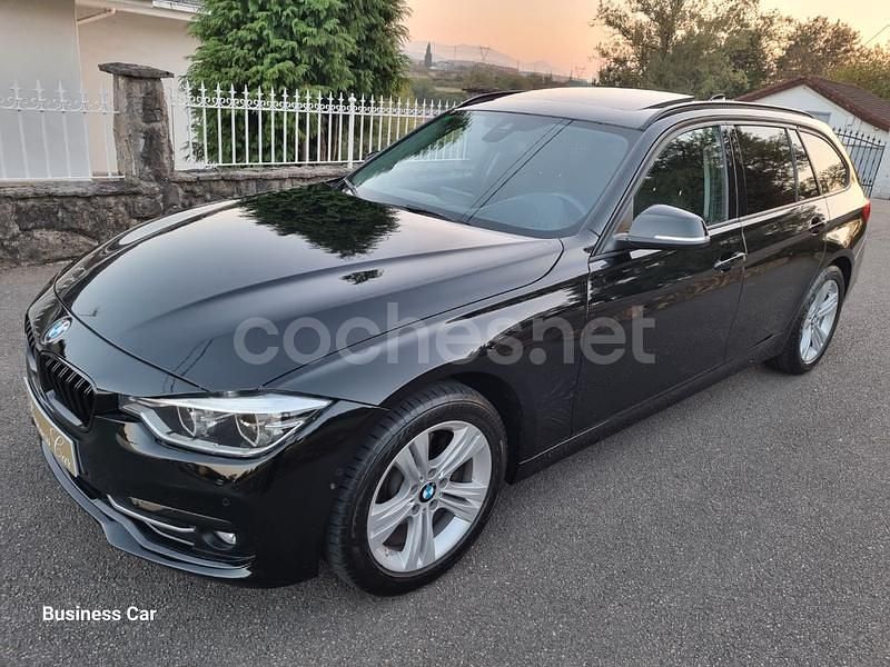Negro Usado 2017 BMW 320 Sport Line Familiar | 18.800 € (Buen precio) - Imagen 1/4