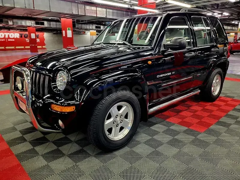 Usado Jeep Cherokee Limited 143 CV (105 kW) 2002 Negro SUV