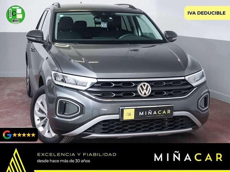 Gris Usado 2022 VW T-Roc Life SUV | 20.690 € (Buen precio) - Imagen 1/4