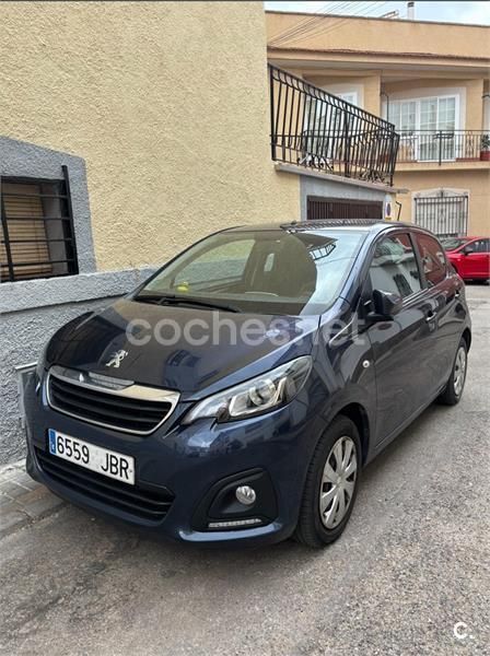 Azul Usado 2014 Peugeot 108 Utilitario | 7700 € (Precio justo) - Imagen 1/4