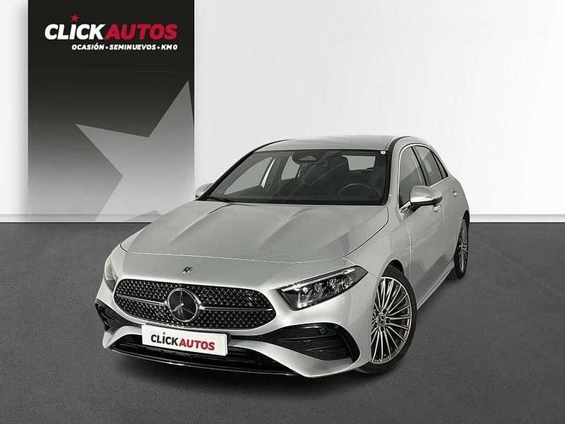 Plateado Usado 2023 Mercedes A200 AMG Line Premium Berlina | 27.700 € (Buen precio) - Imagen 1/4