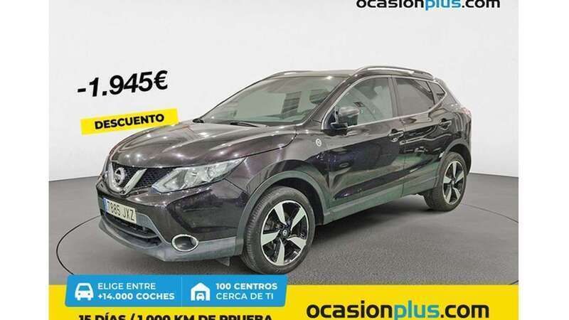 Negro Usado 2017 Nissan Qashqai N-Vision SUV | 11.955 € (Buen precio) - Imagen 1/4