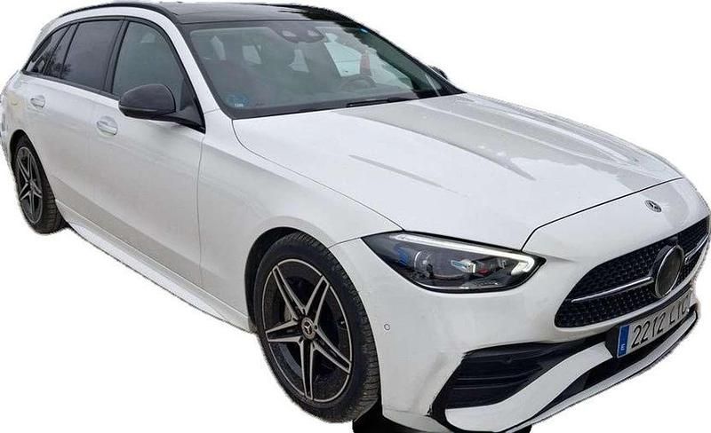 Usado Mercedes C200 163 CV (119 kW) 2022 Blanco Familiar