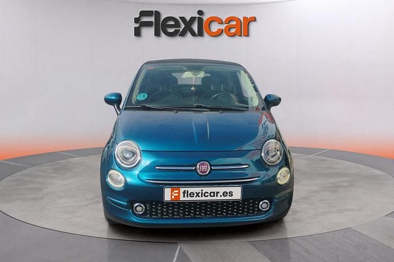 Azul Usado 2019 Fiat 500 Lounge Descapotable | 8490 € (Buen precio) - Imagen 1/4