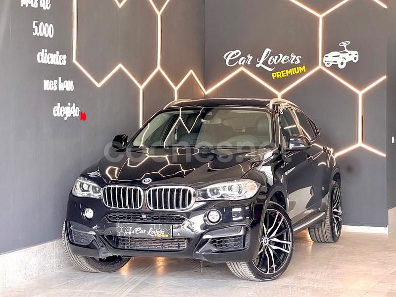 Negro Usado 2016 BMW X6 Exclusive SUV | 30.000 € (Super precio) - Imagen 1/4