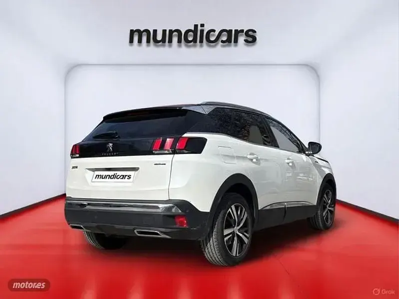 Usado Peugeot 3008 GT-line 130 CV (95 kW) 2018 Blanco SUV