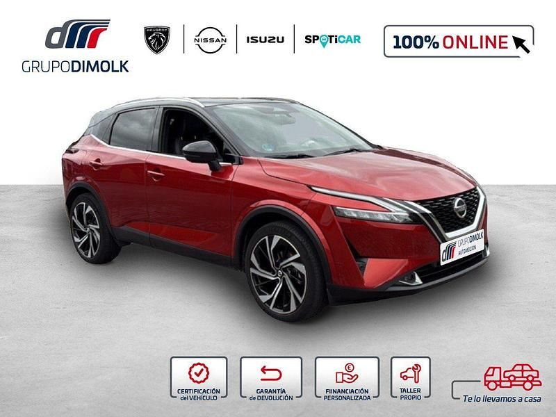 Brugt Nissan Qashqai Tekna+ 158 HK (116 kW) 2022 Rød SUV