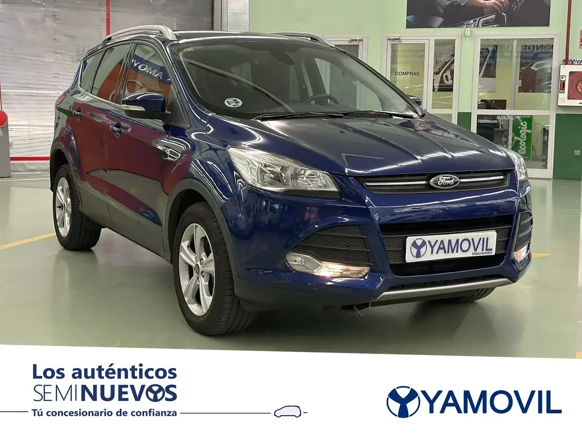 Usado Ford Kuga Trend 140 CV (102 kW) 2014 Azul SUV