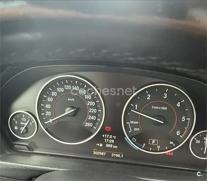 Usado BMW 325 218 CV (160 kW) 2014 Gris / plata Berlina