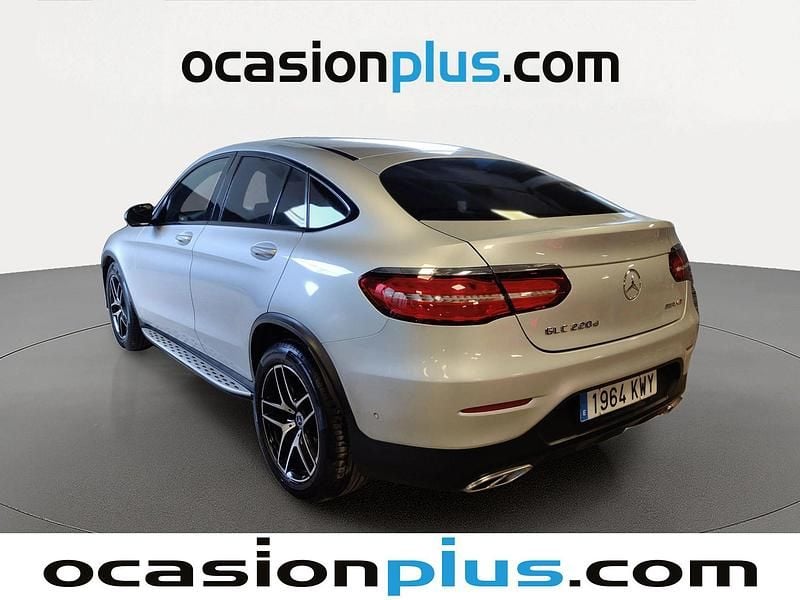 Usado Mercedes GLC220 AMG 170 CV (125 kW) 2019 Gris plata Coupe