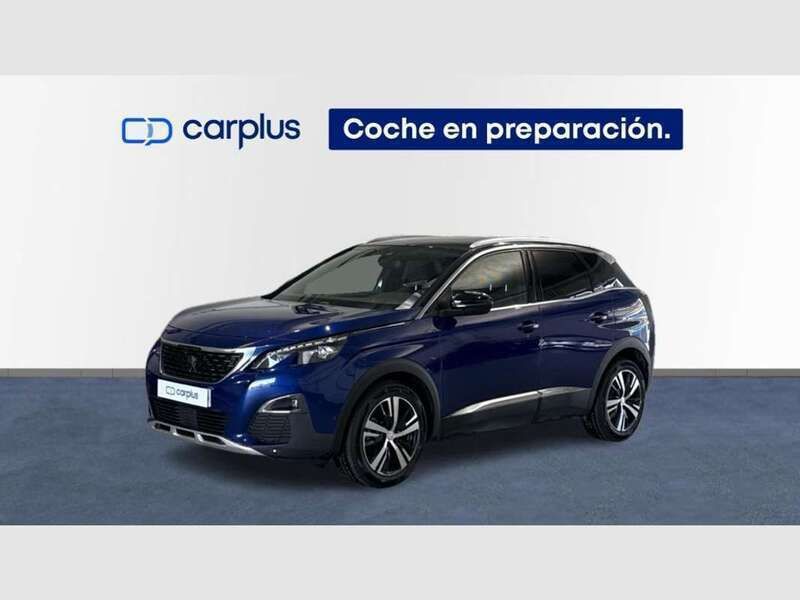 Azul Usado 2019 Peugeot 3008 Style Monovolumen | 14.300 € (Buen precio) - Imagen 1/3