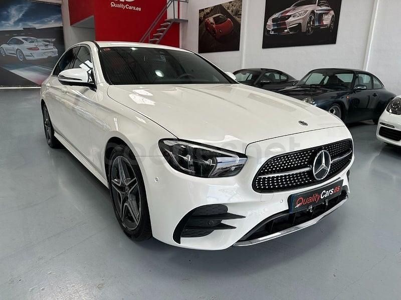 Usado Mercedes E200 197 CV (144 kW) 2021 Blanco Berlina