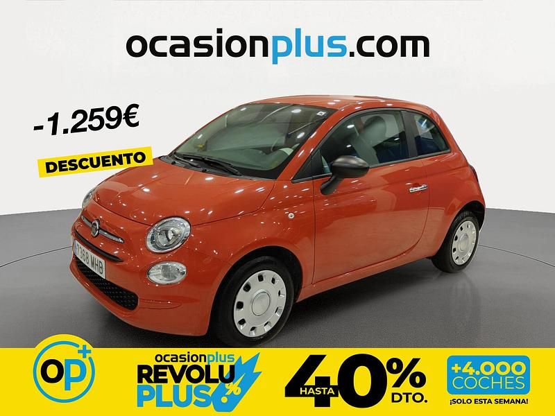 Usado Fiat 500 70 CV (51 kW) 2023 Naranja Utilitario